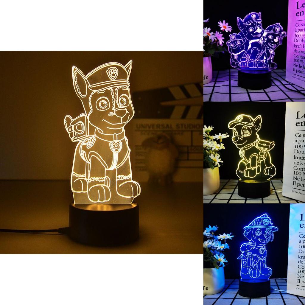 Modern Minimalist Touch Control Night Light With Animal Design For Children