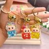 Quicksand Bottle Small Pendant Creative Keychain Flash Cute Doll Bag Pendant