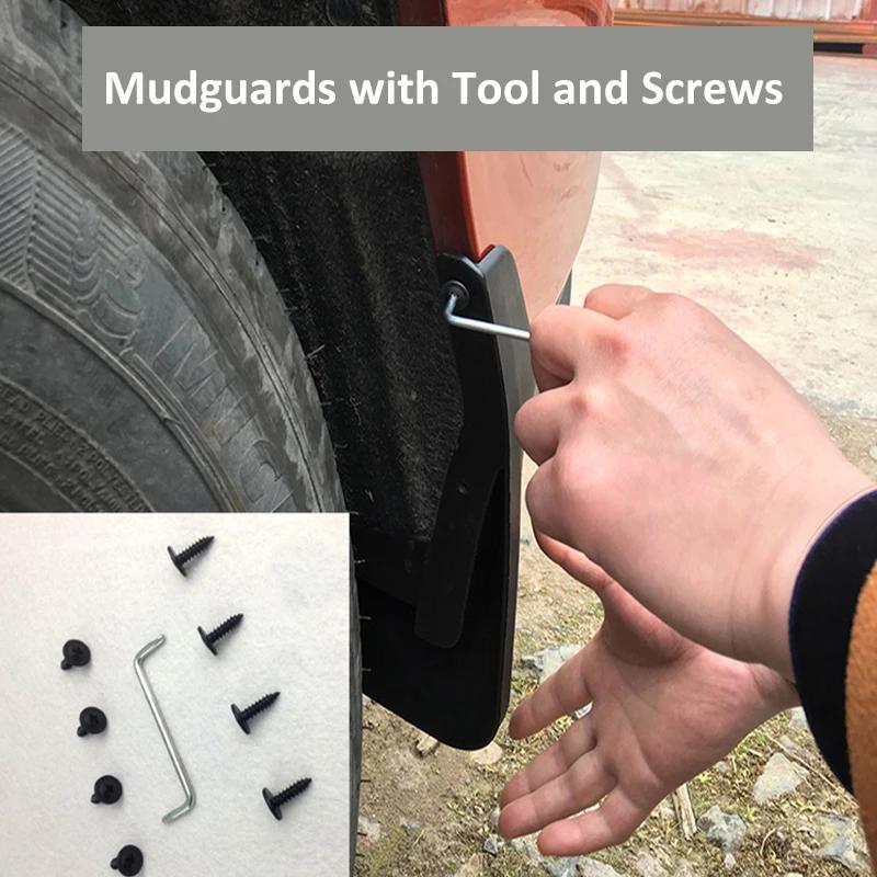 Mudguards for Nissan Tiida 2007-2016 Mudflaps for Nissan Versa Latio C11 Plastic Car Fender Mud Flap Splash Auto Guards