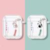 Cute Panda Bunny Clear Cases for Airpods Pro 3 2 1 Earphone Shell Wireless Bluetooth Charging Box for Apple Airpod 3 Covers Skin