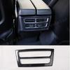 Carbon Fiber Look Rear Air Outlet Panel Cover Trim For Tesla Model S 2012-