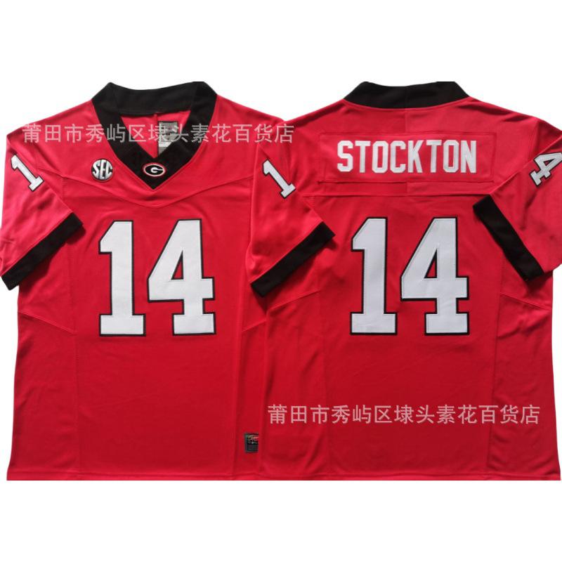 NCAA College Football Jersey Bulldogs Georgia Bulldogs Embroidery Spot Custom