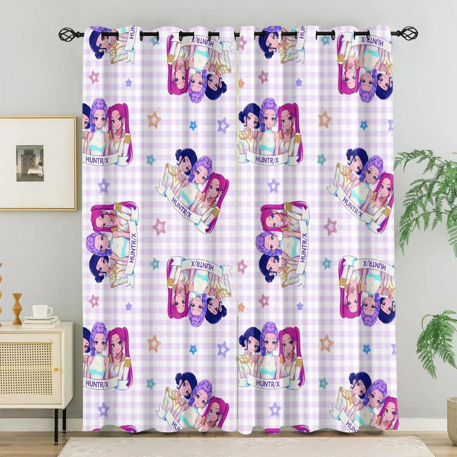 2pcs Hasbro Kpop Blackout Curtains Light