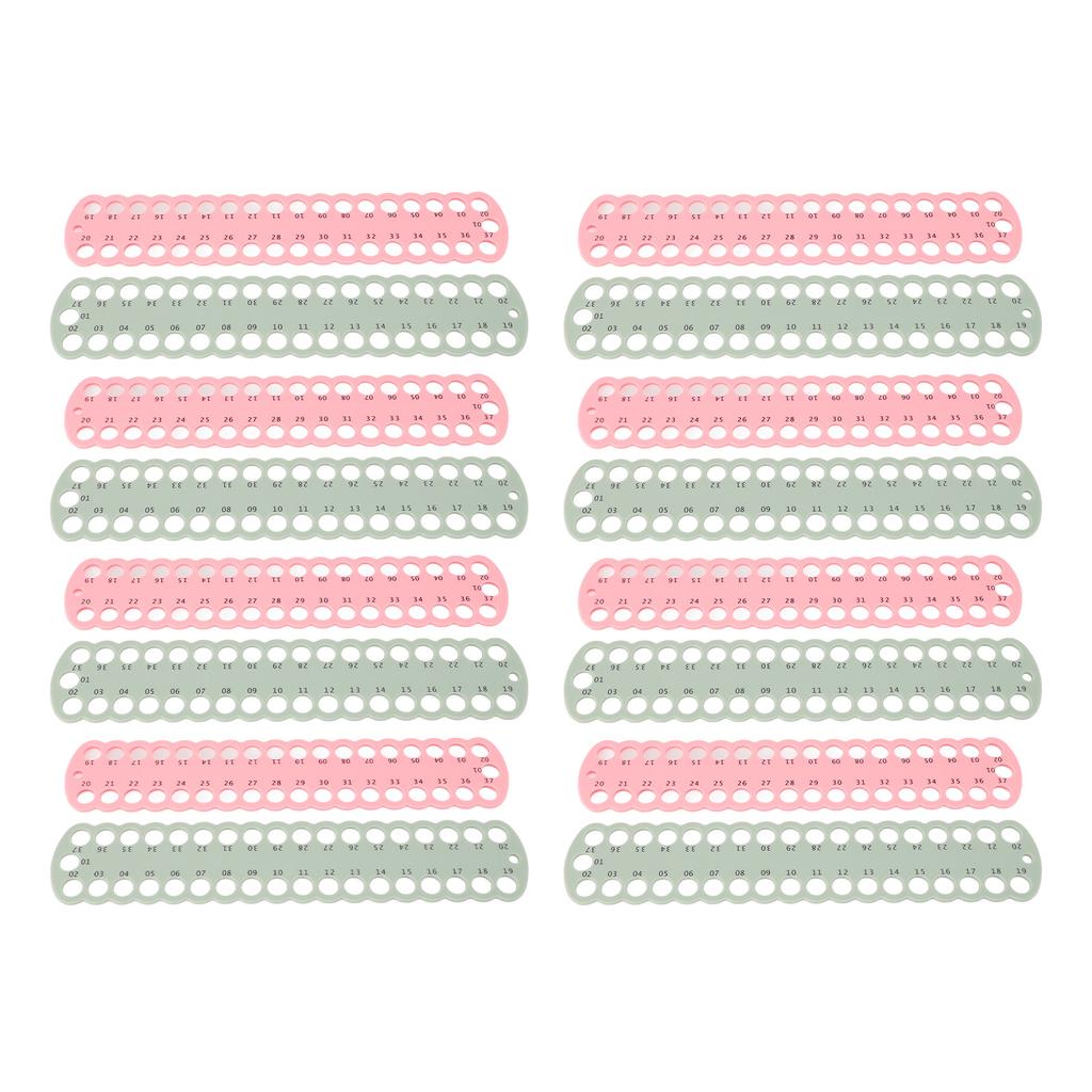 16pcs 37 Positions Embroidery Floss Organizer Convenient Sorting Needlework Thread Holder Storage