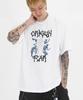 Keuligeon Crigun Fear Semi-Oversized Short Sleeve Tee White