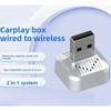 Wireless CarPlay Box 2 in 1 Android Auto Smart Screen Mirroring Converter for Car