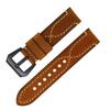 Cinturino per Orologio in Vera Pelle Crazy Horse Morbido Durevole Sostituzione Cinturino per Orologio in Pelle di Vacchetta per Orologi Smart Universali 18mm 20mm 22mm 24mm 26mm