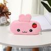 Korean Style Cartoon Plush Pencil Case & Coin Purse for Students