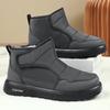 New Men Boots High Quality Winter Fur Keep Warm Ankle Snow Boots Men Winter Rubber Work Boots Men Sneakers Boots Big Size 39-45