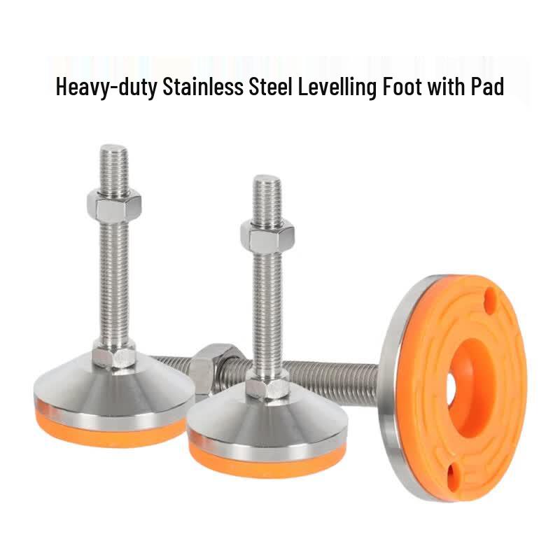 Zhunming 304 Stainless Steel Heavy-Duty Adjustable Leveling Feet