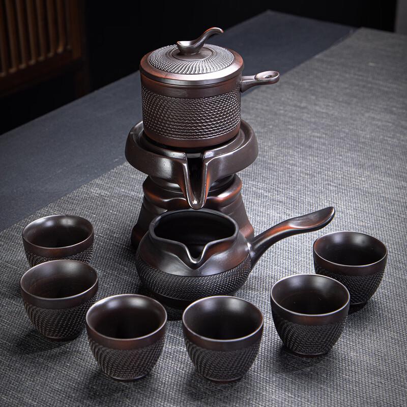 Zichao Automatic Anti-Scalding Purple Clay Teaware Set