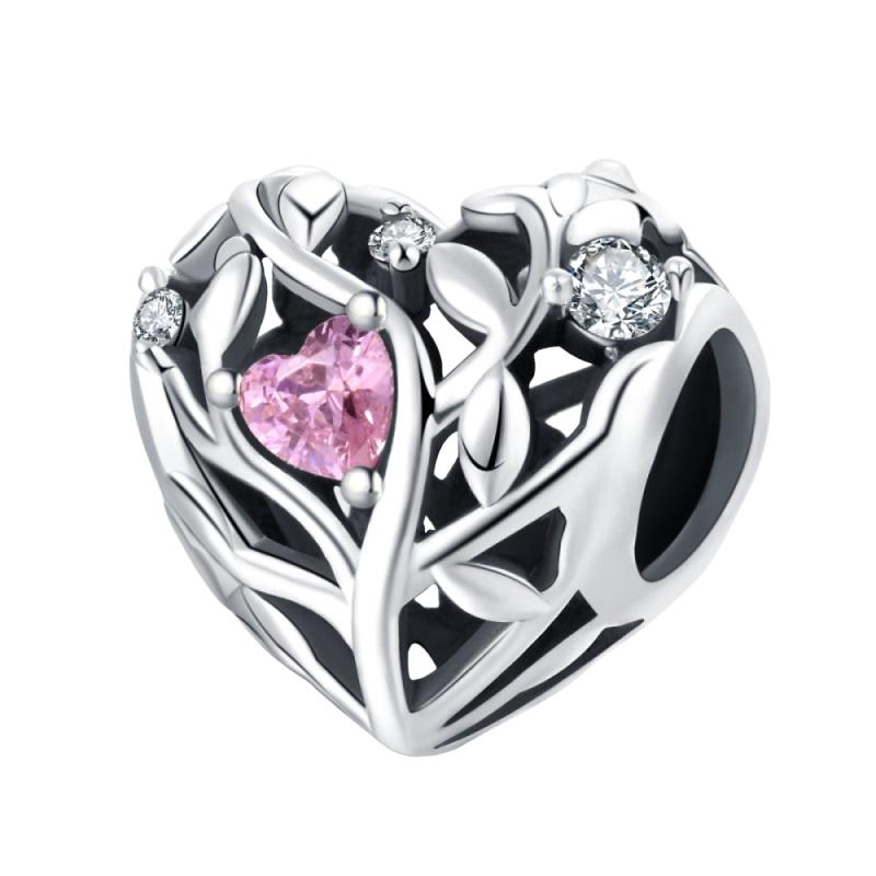 Original 925 Silver Cute Black Cat Charms Moon Dog Cat Paws Beads Pendants Rings Fit Bracelet Necklace DIY Jewelry Gift
