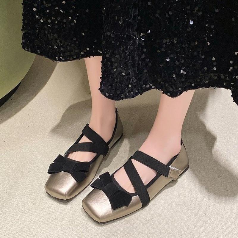 Fashion Women's Ballet Flats Shoes Woman Spring Summer 2025 Casual Sneakers Sandals Fashion Sabot Barefoot Ballerina Comfortable Elegant