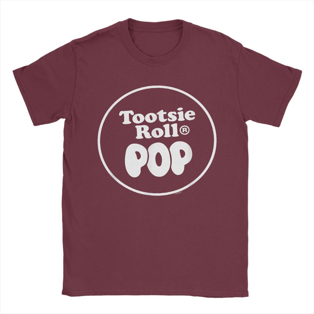 Beach Tootsie Roll Pop Wrapper Fashion T-Shirts  100 Cotton Tee Shirt for Men Y2K Basic Hot Sale Short Sleeve Tees