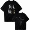 2026 Sängerin Ariana Grande Blütenblatt T-Shirt Unisex Harajuku Kurzarm Rundhals Freizeitshirt Y2k Oberteil Kurzarm Freizeitkleidung -