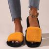 Women's Autumn and Winter Velvet Warm Indoor Slippers and Home Shoes