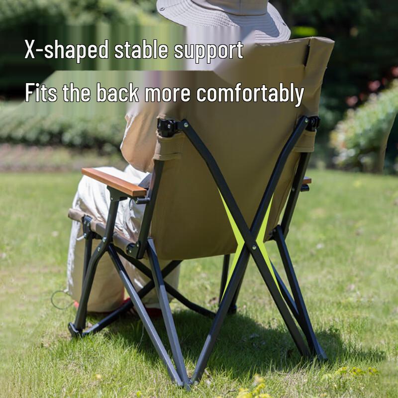 Hejiangshi HGY01 Outdoor Aluminum Folding Camping Recliner