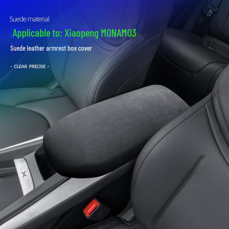 

Xiaopeng MONA M03 Suede Armrest Box Protective Cover