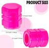 10 PCS Glow-in-the-Dark Tire Valve Stem Caps – Leak-Proof, Corrosion Resistant for Cars, Motorcycles & Bicycles