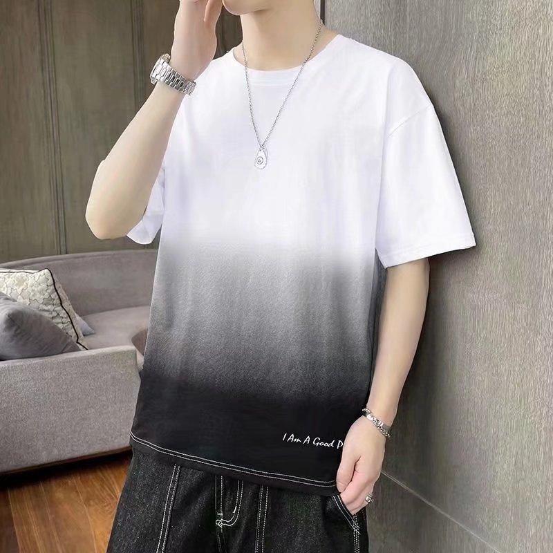 Men Fashion Short Sleeve 3d Print T Shirt Round Neck Summer Plus Size Tees
