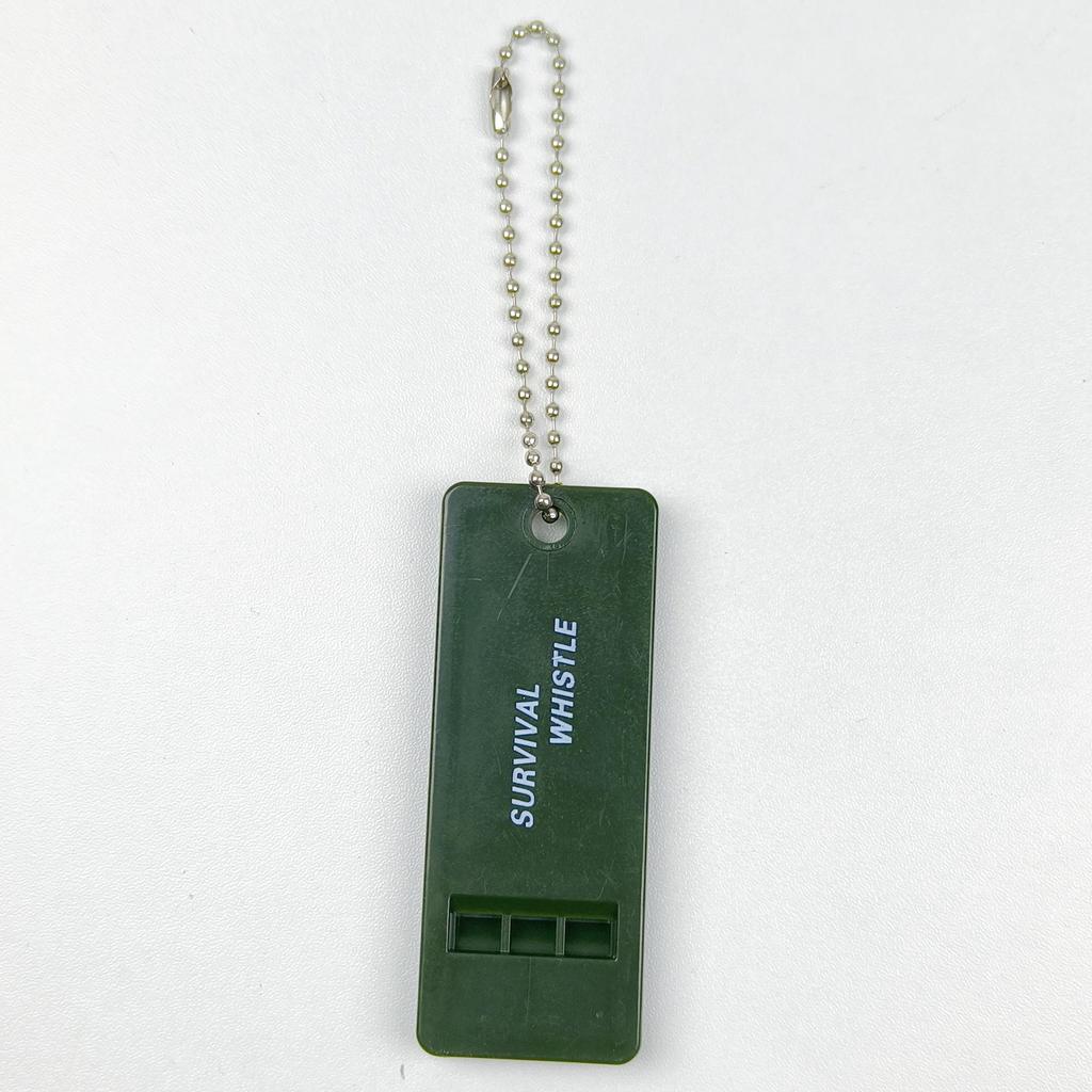 Triple-Frequency High-Pitch Outdoor Survival Whistle for Emergency & Disaster Relief - Ideal for Camping, Self-Rescue & Alarm.