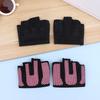 Gym Fitness Four-Finger Half Finger Gloves Silicone Workout Glove Pull Up Power Weight Lifting Grips Hand Plam Protector