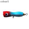 High-Catch-Rate Wooden Popper Lure for Recreational & Professional Fishing