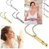 Titanium Steel Whistle Pendant Necklace With Adjustable Chain For Men Women