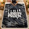 Flannel BlanketLinkin Park Warm Soft Throw Blanket for Indoor Sofa Bed Living Room Use