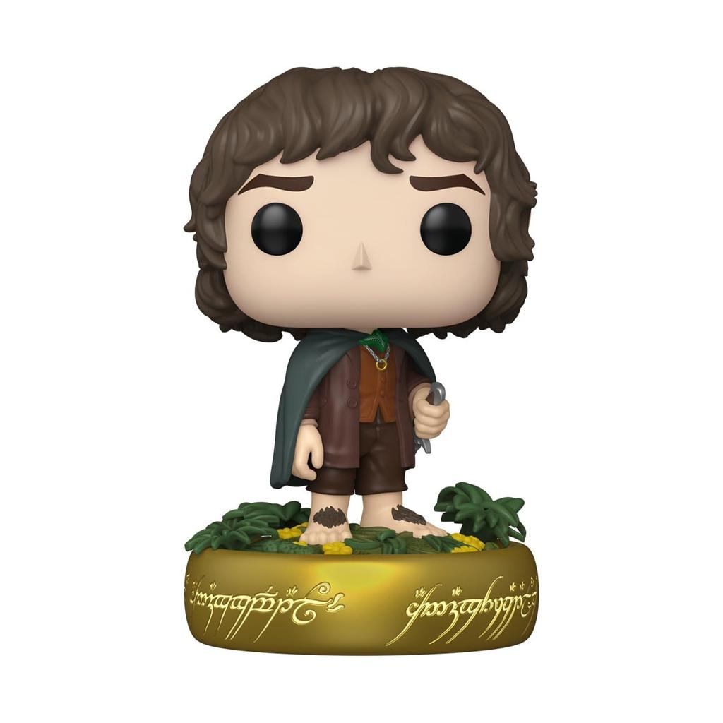 Funko Herr der Ringe Frodo Beutlin Leuchtet im Dunkeln Sammlerstück Vinylfigur Geschenkidee Offizielles Merchandise Spielzeug für Kinder Erwachsene TV-Fans Pop! Plus