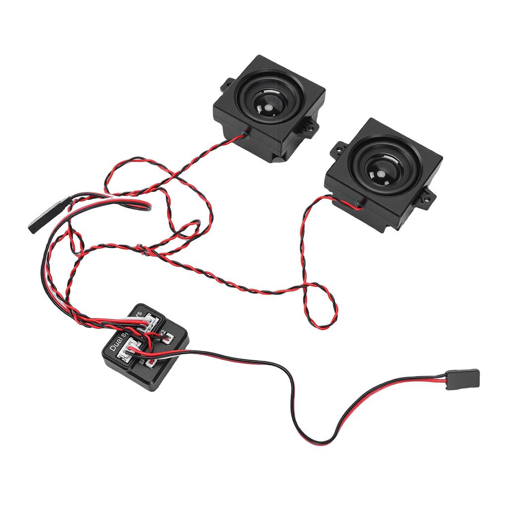 RC Car Engine Sound Module Variable Frequency Derv Engine Sound Simulator for Remote Control Construction Vehicle Truck