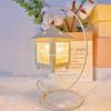 Candlestick Night Light: Bedside Table & Desktop Ornament for Atmosphere & Décor