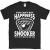 You Can't Buy Happiness But You Can Play Snooker Mens T-Shirt