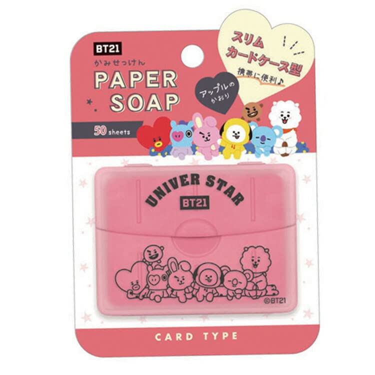 

CRAX BT21 Slim card case type soap red [085102]