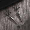 Vintage Cool Punk Gothic Kinitial Sword Earrings Crystal Ear Jacket Goth Dagger Earrings Jewelry Gift for Women