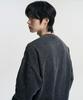 Mubeun Oversized Pigment Sweatshirt Charcoal