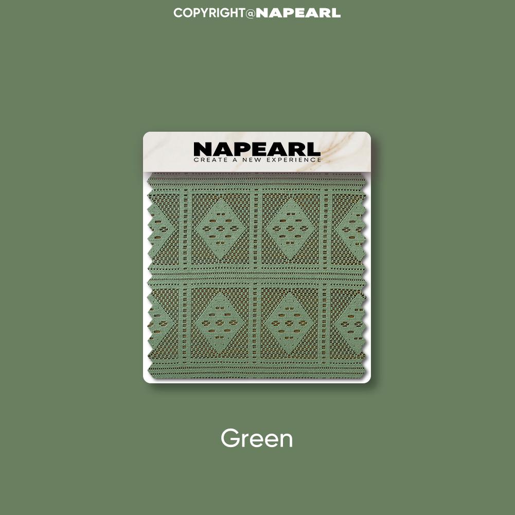 1ks NAPEARL 10-20% zatemnění Francouzský retro jednobarevný dutý diamantový mřížkový okraj Průsvitný závěs pro obývací pokoj Ložnice Balkon Domácí Dekor