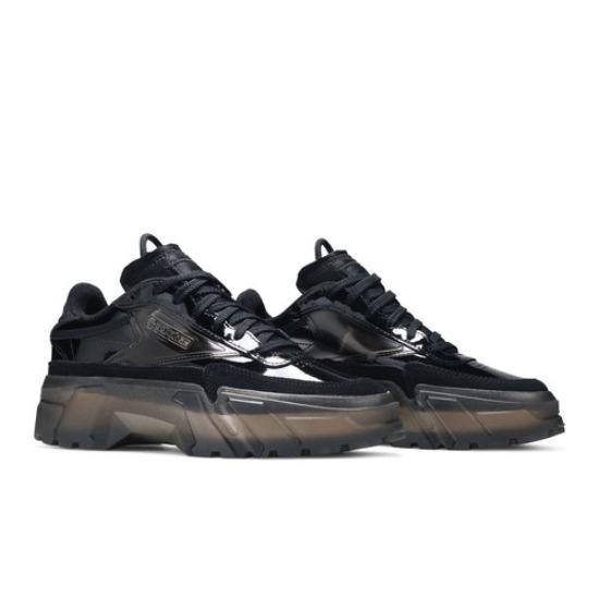 Reebok Scarpe da Donna Cardi B x Club C 'Core Black' H01009