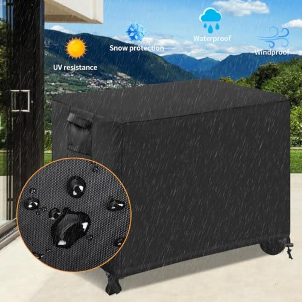 600D Oxford Fabric Grill Cover for Flat Top Propane Griddle Fits ForTRAEGER Flatrock with Elastic Bottom and Handles