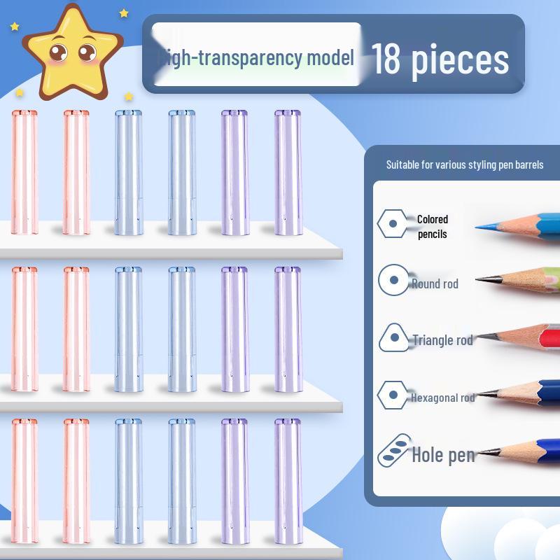 Pencil Cap & Sleeve - Protective Extendable Cover for Students & Beginners