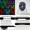 Black Luminous Halloween Mask for Party & Festival