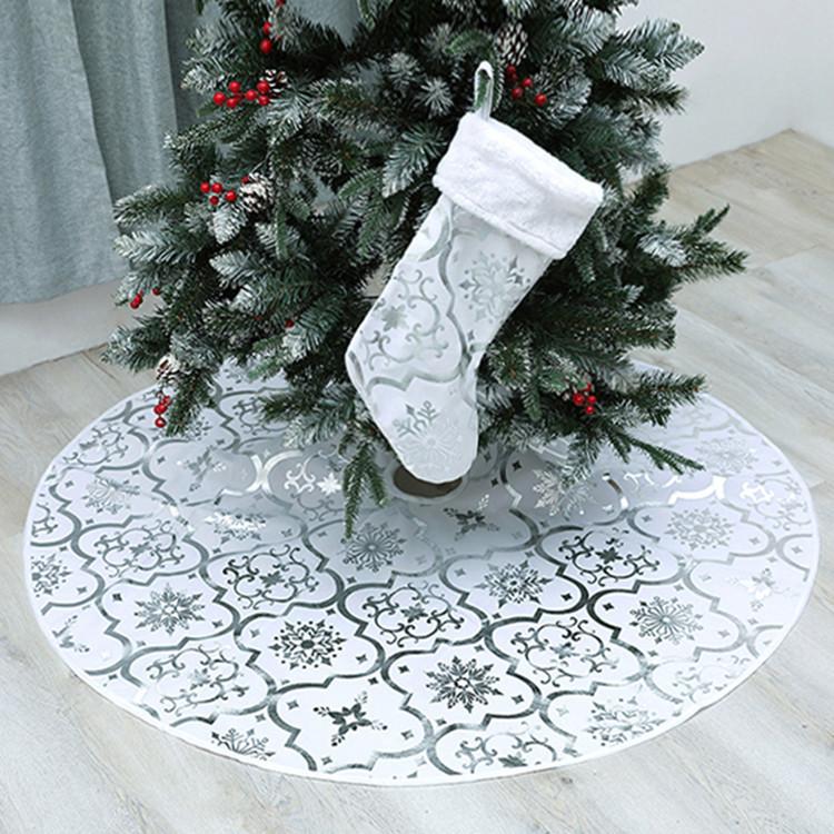 Christmas Tree Skirt Christmas Tree Decoration Christmas Tree Skirt Skirt Apron Christmas Tree Skirt Single Layer