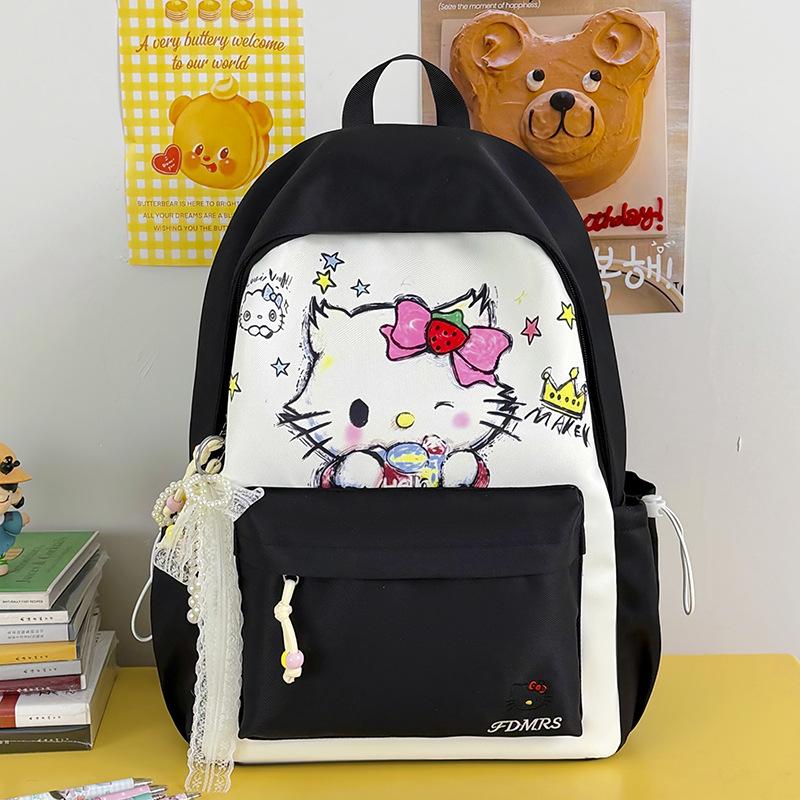 Schoolbag cute kitty cat backpack female 1011 new large capacity pain bag cartoon schoolbag high value cat backpack