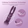 3 IN 1 Come-Hither Clitoral Tickling Rabbit Vibrator 10 Vibration Women Sex Toys for G Spot Clit Nipple Stimulation Masturbation