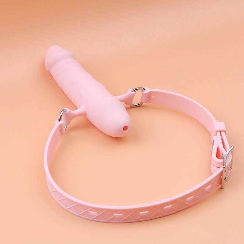 Silicone Saliva Ball Gag: Bondage Mouth Plug Alternative In Sex Toys.