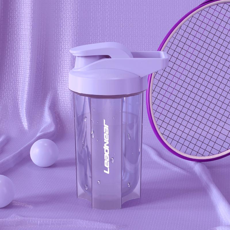 Outdoor Portable Sport Shaker Bottle Protein Powder Shaker Cup Leak Proof Water Bottle For Gym Fitness Training Drinking Bottle