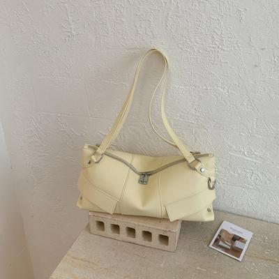 Fashion Retro Niche Handbag Women's 2026 Spring New Texture Light Luxury Shoulder Armpit Bag