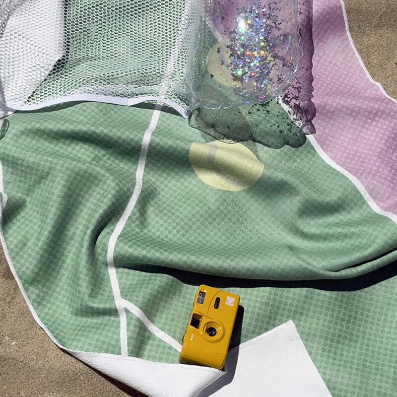 Tennis Court Beach Towel 130x180cm