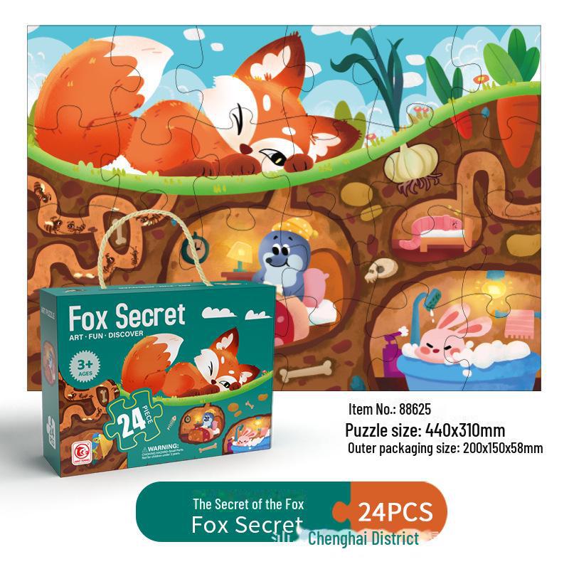 New Halloween and Christmas Children's Puzzle Educational Toys - Perfect for Baby Gifts, Birthday Presents, and Kindergarten Souvenirs.