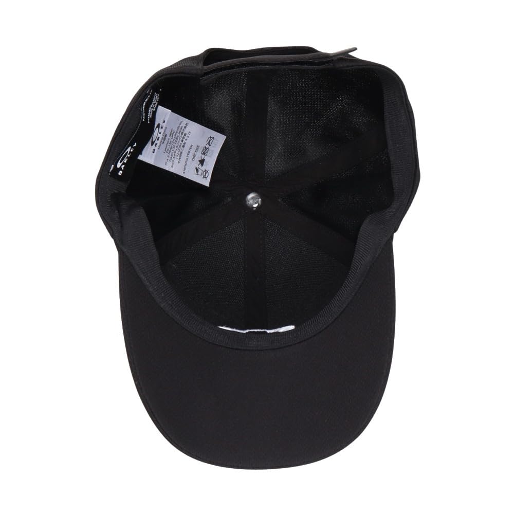 Oakley FOS902030 ESSENTIAL AIRY CAP BLACKOUT U Cooling Sensation 25.0 - Training, Lightweight, Breathable, Sweat-wicking, Quick-drying, Outdoor,